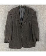 Marks &amp; Spenser Blazer Men&#39;s 44M Gray Suit Jacket Knit Viscose Blend - $583.98 MXN