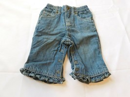 The Children&#39;s Place Baby Girl&#39;s Pants Bottoms Denim Jeans Size 3-6 Mont... - £10.35 GBP