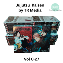 Jujutsu Kaisen English Manga Lot Vol 0-27 Complete Set Comic Books TR Media - $20.29+