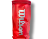Wilson Tennis Ball Pouch Storage Bag Sports Accessory Mini Bag Red 1pc NWT - $22.67
