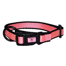 Hamilton FAM NECRBK Adjustable Dog Collar with Trim, Medium/3/4 x 16&quot;-22... - $15.64