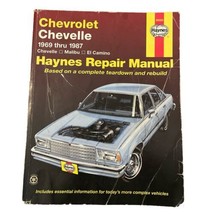 Haynes Repair Manual 1969-87 Chevrolet Chevy Chevelle Malibu El Camino 24020 - $9.99