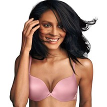 Maidenform 38D Love the Lift Push Up Satin Demi Push Up In Pink Underwire DM9900 - £36.41 GBP