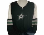 Women’s Reebok Dallas Stars NHL Hockey Jersey Style T Shirt Long Sleeve - $13.20
