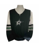 Women’s Reebok Dallas Stars NHL Hockey Jersey Style T Shirt Long Sleeve - £10.41 GBP