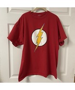 The Flash T Shirt DC Comics Adult X Large Red Unisex Vintage - $10.95