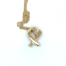 Tiffany &amp; Co. 18K Yellow Gold Paloma Picasso Mini Heart Pendant Necklace... - $11,149.98 MXN