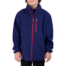 Free Country Highland Sherpa Jacket  Navy Blue  Boys Sz 5/6-14/16 NWT - $367.73 MXN