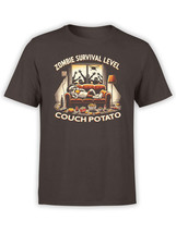 FANTUCCI Unisex Zombie Collection | Couch Potato T-Shirt - £17.19 GBP+
