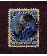Canada - SC#47 used - 50 cent Queen Victoria Small Queen issue - £11.63 GBP