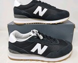 Men&#39;s New Balance 515 Wide 4E Athletic Shoe / Black White Gum / ML515HL3... - £52.56 GBP