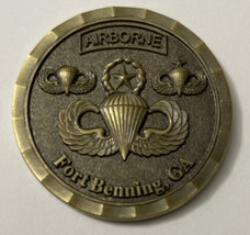 U.S. Army  82nd 101st Airborne Division Jump Wing School Fort Bennington GA Coin - $28.92