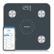 Homebuds Smart Digital Bathroom Scale For Body Weight And Body Fat, Since, Blue. - £31.41 GBP