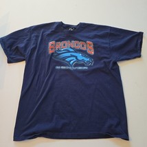 Denver Broncos Vintage Pro Player T Shirt Men&#39;s XXL Dark Blue 100% Cotton - €16,61 EUR