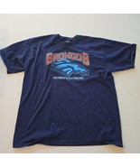 Denver Broncos Vintage Pro Player T Shirt Men&#39;s XXL Dark Blue 100% Cotton - €16,61 EUR