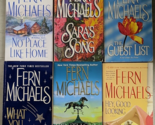 Fern Michaels No Place Like Home Sara&#39;s Song The Guest List What You Wis... - $16.82