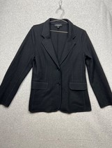 Talbots Wool Unstructured 2 Button Sweater Blazer Jacket Womens 8 Office... - £26.02 GBP