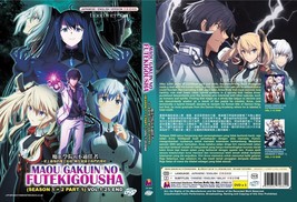 Anime Dvd~English Dubbed~Maou Gakuin No Futekigousha Season 1+2(1-25End)+GIFT - £21.32 GBP