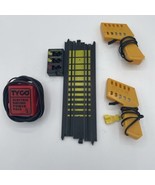 Tyco 9&quot; Power Strip Track B5832 With Controllers Power Pack HO Scale Slo... - $18.66