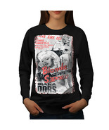 Blonde Spy Girl Fashion Jumper Bombshell Spy Women Sweatshirt - £14.91 GBP