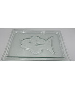 Recycled Glass  Fish Tray 14”x10” - £30.92 GBP