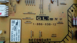 Sony KDL-55HX751 Power Supply Board 1-474-376-11 GL7 1-886-038-12 - $69.00