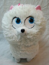 TY The Secret Life of Pets GIDGET WHITE DOG 9&quot; Plush STUFFED ANIMAL Toy - $19.80