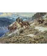 Crippled but Still Coming by Charles M Russell Western Giclee Print + Sh... - £31.07 GBP+