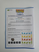 Tetris Link Board Game 2011 Parts Pieces Replacement Instructions Booklet - £3.04 GBP
