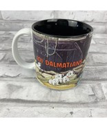 Walt Disney Company Classic 101 Dalmatians Coffee Mug Cup Black White Spots - £10.89 GBP
