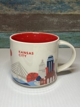 Starbucks 2014 You Are Here Kansas City MO Coffee Mug Cup YAH 14 oz - $12.99