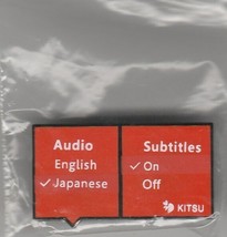 Anime Expo 2018 AX Viz Media Subtitles Kitsu Pin Official Merch - $29.99