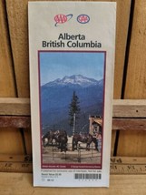  1999 AAA  CAA Alberta British Columbia Vintage Street Map  - £9.28 GBP