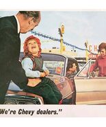 1966 OK Dealer Chevy Advertisement Chevrolet Car Dealership General Moto... - $549.13 MXN