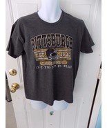Whale Pittsburgh Steelers EST. 1933 Dark Gray T-shirt Size L Men&#39;s EUC - $26.94 CAD