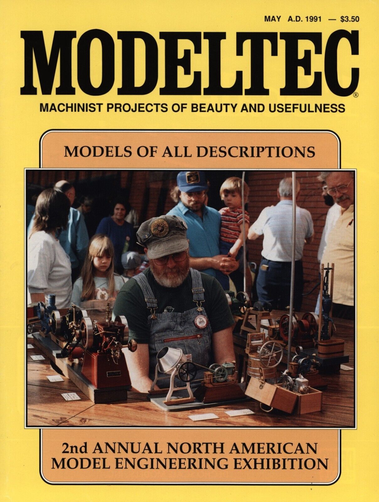Primary image for MODELTEC Magazine May 1991 Railroading Machinist Projects Small October Railway