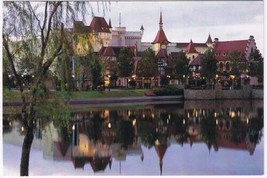 Florida Postcard Orlando Disneyworld Epcot Center World Showcase Lagoon Germany - £2.33 GBP