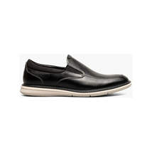 Nunn Bush Chase Moc Toe Slip On Walking Shoes Black Multi 85092-009 image 3