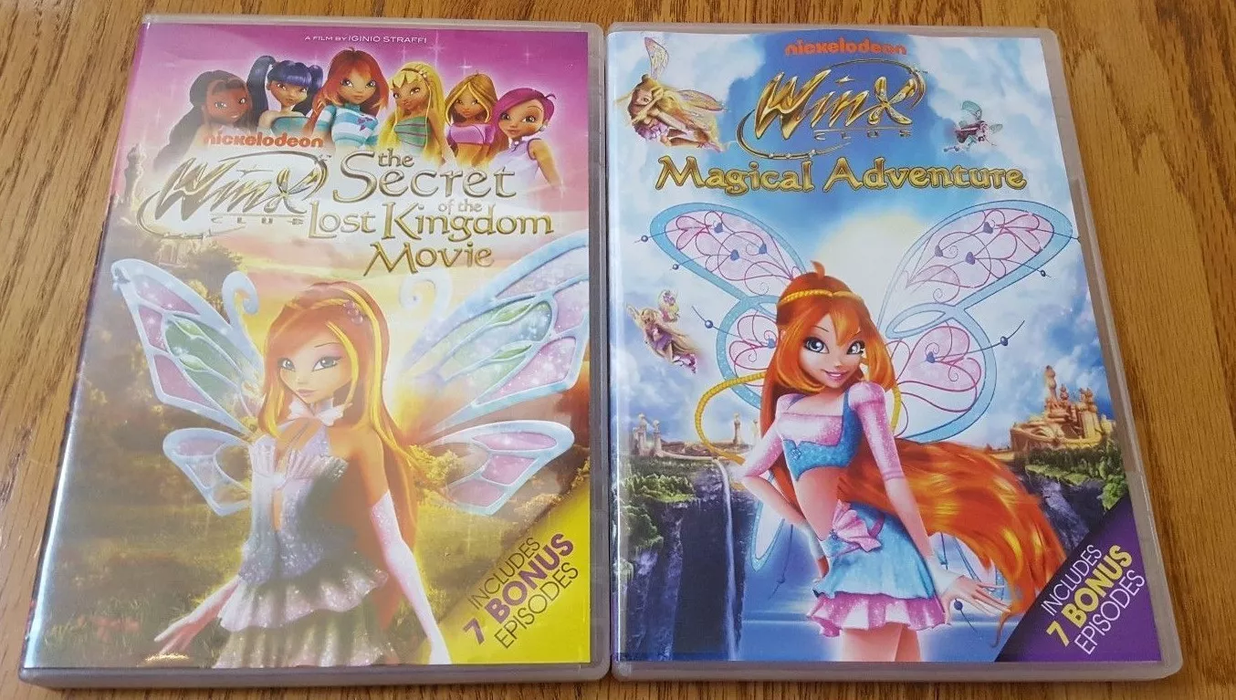 WINX CLUB LOT OF 2 MOVIES New 2 DVD Lost Kingdom + Magical Adventure - $29.00