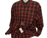 NEW POLO Ralph Lauren 2X Men&#39;s Red Black Plaid Woodsman Workshirt Size XXL - $50.39