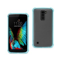 [Pack Of 2] Reiko LG K10 Clear Bumper Case With Air Cushion Protection In Navy - £18.33 GBP