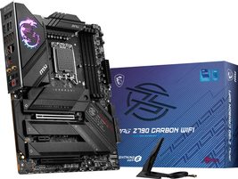 MSI MPG Z790 Carbon WiFi Gaming Motherboard (Supports 12th/13th Gen Intel Proces - £439.76 GBP