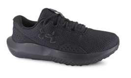 Mens Under Armour Charged Surge 4 Running Shoe Black/Anthracite Breathab... - $52.57