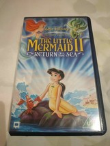 The Little Mermaid Ii Return To The Sea - Walt Disney Vhs Video Blue Case Mbg - £6.61 GBP