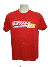 Rutgers Day Experience New Jerseys State University Adult Medium Red TShirt - £11.87 GBP