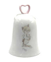 Precious Moments Porcelain Bell Month of May - $22.05