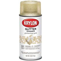 Krylon I00401 Glitter Aerosol Spray, Glistening Gold - $19.80