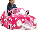 Minnie Mouse Convertible Car Battery-Powered Vehicle w/ Sound Effects, A... - £156.81 GBP