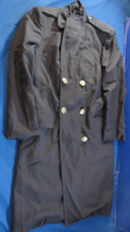 1972 Usaf Us Air Force Men&#39;s All Weather Over Coat Trench Blue Shade 1549 35R - £48.59 GBP