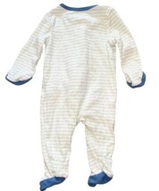 Cloud Island Baby Sleeper 0-3 Months Footed Mitten Zip Lot of 4 Blue image 7